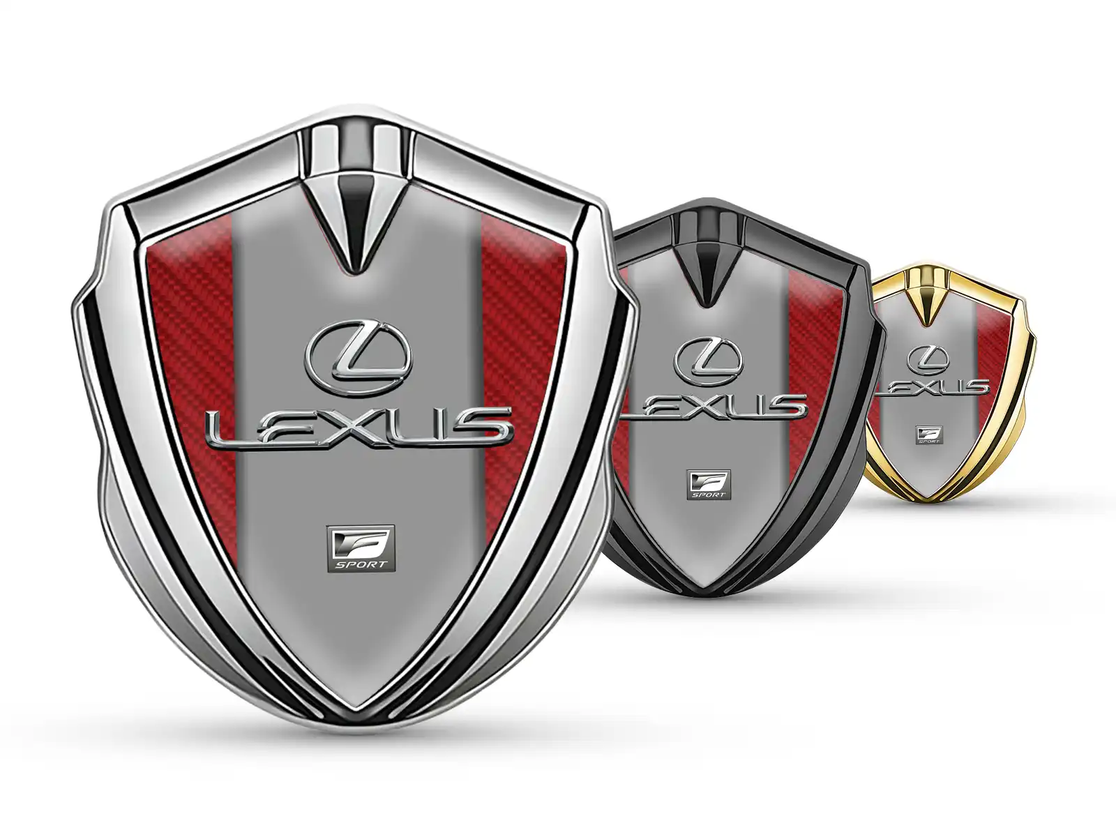 Lexus 3D Emblem Abzeichen Sportlicher Stil Hochwertig 3D